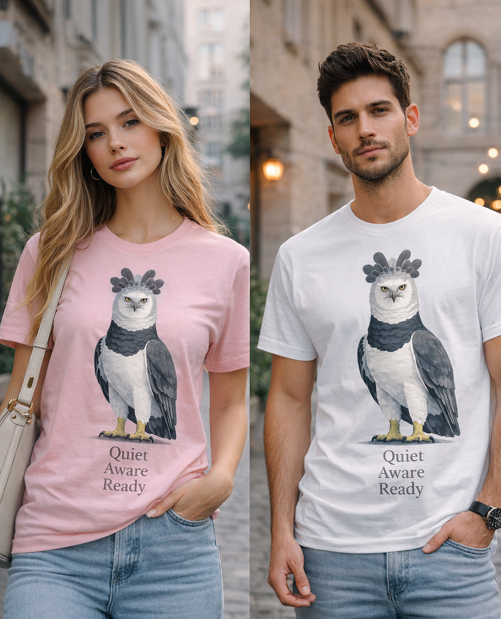 Quiet Aware Ready Unisex t-shirt