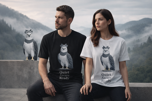 Quiet Aware Ready Unisex t-shirt