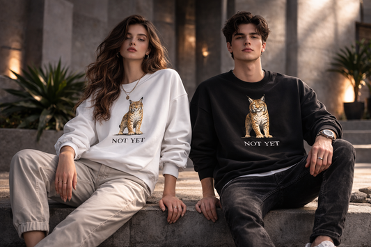 NOT YET Unisex Sweatshirt